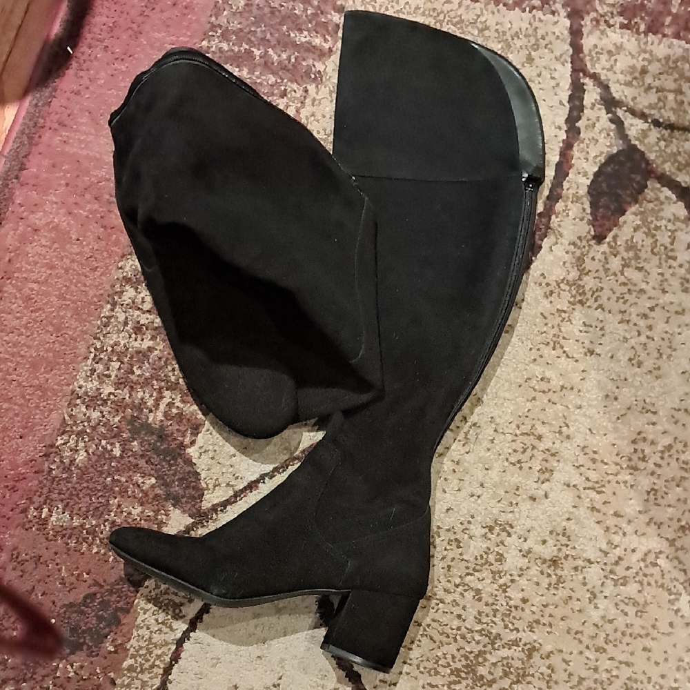 Cole Haan Black Over the Knee Boots